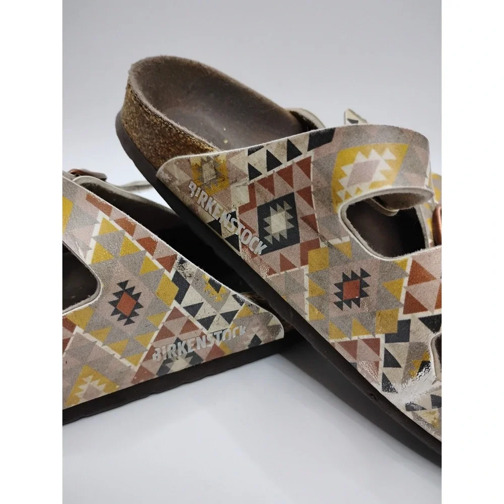 BIRKENSTOCK Florida Fresh Vegan Aztec Size Womens US 6  EU 37 240
